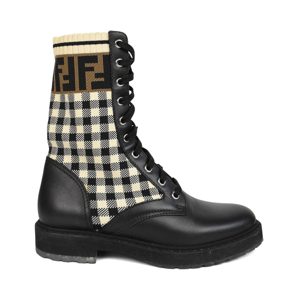 Fendi Rockoko Combat Boots Women s 37 Fashionably Yours