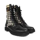 Fendi 'Rockoko' Combat Boots - Women's 37