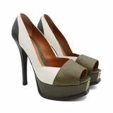 Fendi Peep-Toe Pumps - Women's 37.5