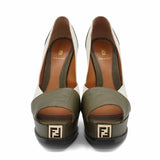 Fendi Peep-Toe Pumps - Women's 37.5