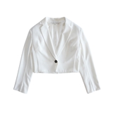 Fleur Du Mal Cropped Blazer - Women's 4