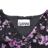 Ganni 'Floral Mesh' Long-Sleeve Top - Women's 36