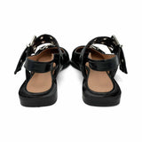 Ganni Slingback Buckle Flats - Women's 39