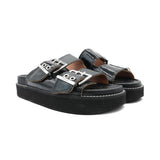Ganni Buckle Slides - Women's 39