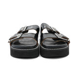 Ganni Buckle Slides - Women's 39