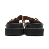 Ganni Buckle Slides - Women's 39