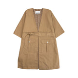 Ganni Tan Kimono Jacket - Women's S