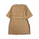 Ganni Tan Kimono Jacket - Women's S