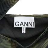 Ganni Pleated Midi Dress - Women's 36