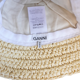Ganni Woven Bucket Hat