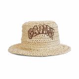 Ganni Woven Bucket Hat