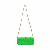 GCDS 'Logo Plexi' Crossbody Bag
