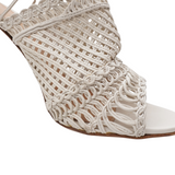 Gianvito Rossi 'Allyson' Woven Sandals - Women's 40