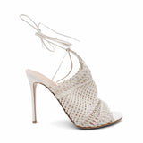 Gianvito Rossi 'Allyson' Woven Sandals - Women's 40