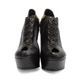 Sergio Rossi Peep-Toe Booties - Women's 39