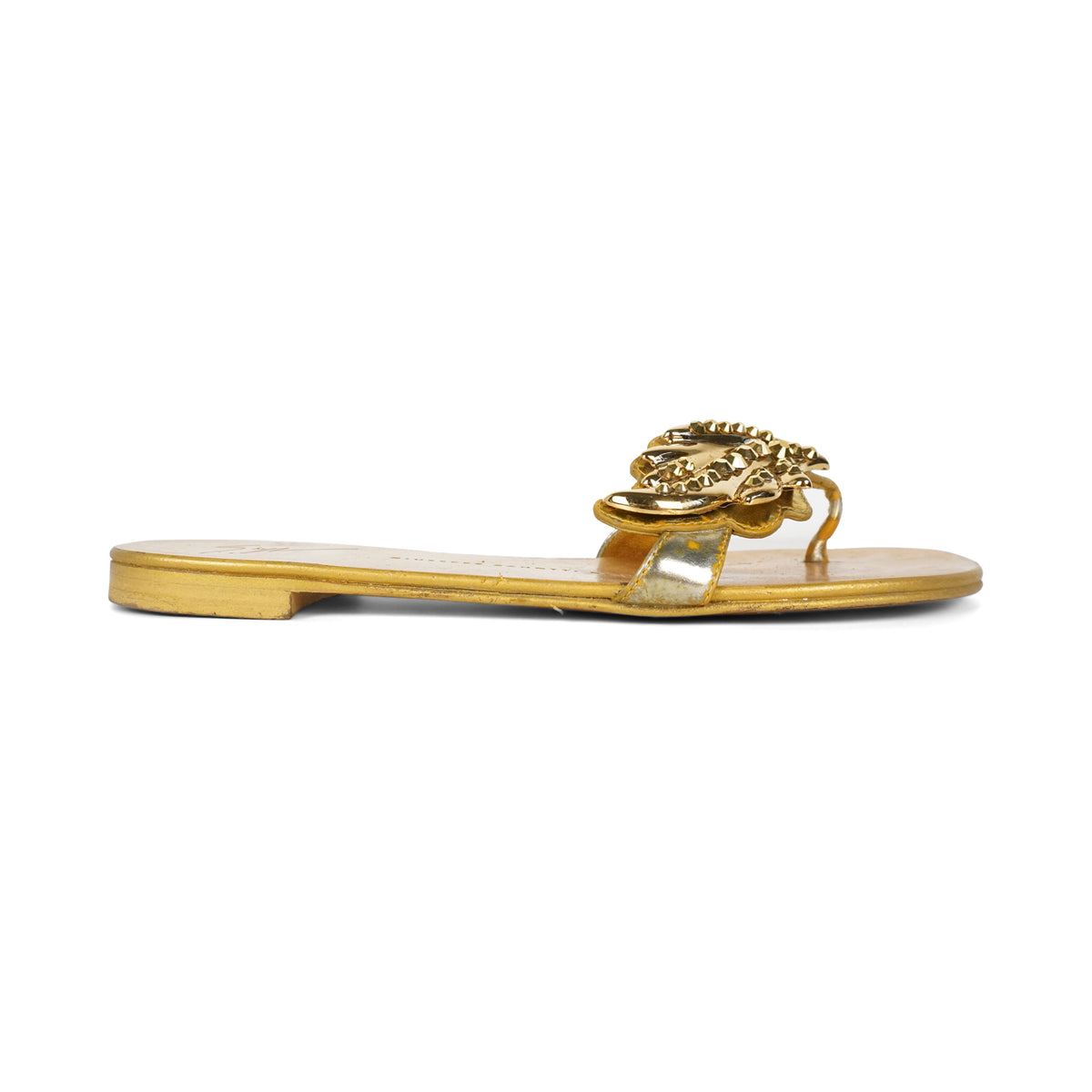 GIUSEPPEZANOTTIgoldflipflopsDS 