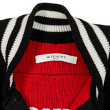 Givenchy Black and White Varsity Bomber Jacket - Women's XS