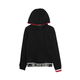Givenchy Black Logo Band Hoodie - Kid's 12