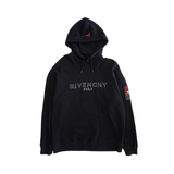 Givenchy 'Logo Print Patch' Hoodie - Men's L