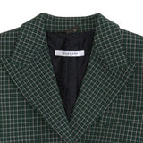 Givenchy Green Plaid Blazer - Women's 40