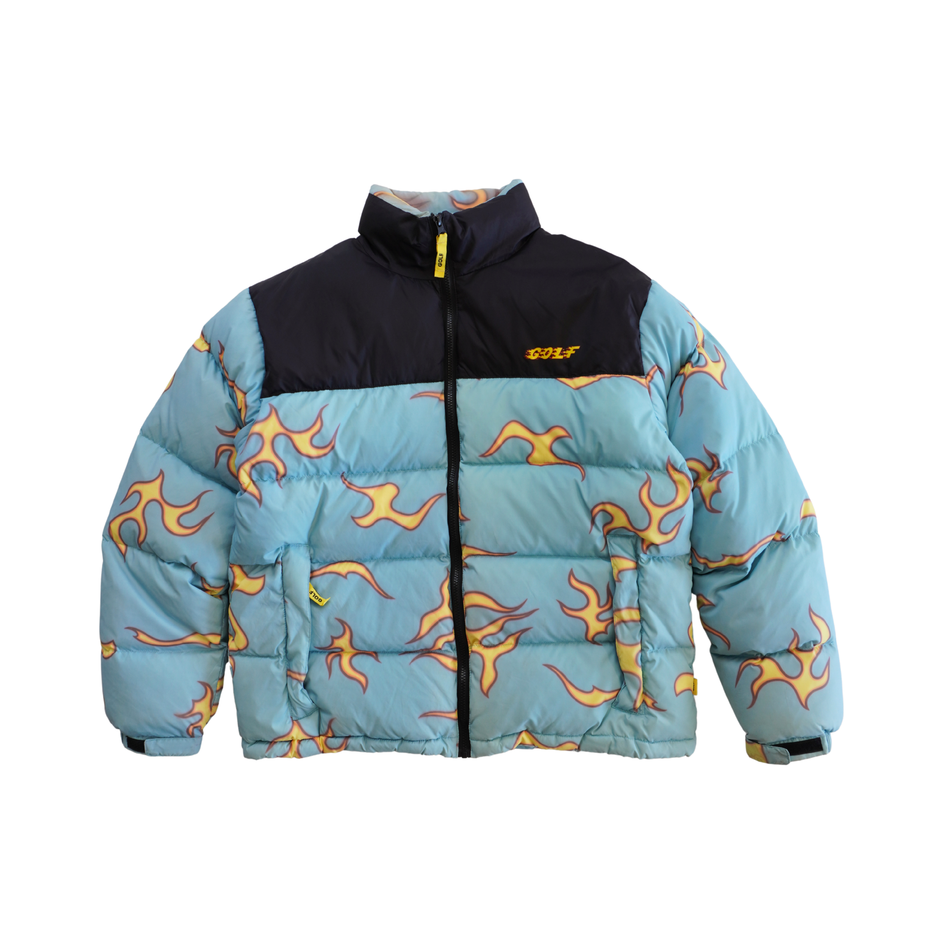 Golf Wang 'Flame' Puffer Jacket - Men's M – Fashionably Yours