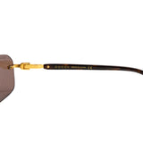 Gucci 'GG1221S' Rimless Sunglasses
