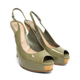 Gucci 'Sofia' Slingback Heels - Women's 39