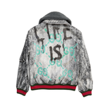Gucci 'Gucci Ghost' Painted Bomber Jacket - Men's 48