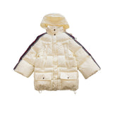 Gucci 'Web' Puffer Jacket - Women's 36