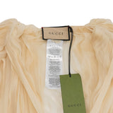 Gucci Pleated Capelet Gown - Women's 42