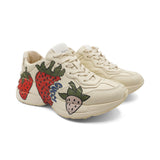 Gucci 'Rhyton Strawberry' Sneakers - Women's 34.5