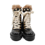 Gucci 'Magnum Pearl' Combat Boots - Women's 38