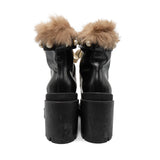 Gucci 'Magnum Pearl' Combat Boots - Women's 38