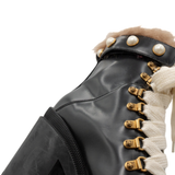Gucci 'Magnum Pearl' Combat Boots - Women's 38