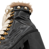 Gucci 'Magnum Pearl' Combat Boots - Women's 38