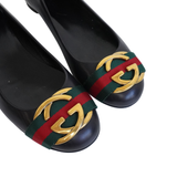 Gucci 'GG Racing Stripe' Flats - Women's 36.5
