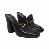 Gucci Heeled Horsebit Mules - Women's 36.5