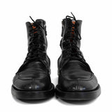 Gucci Leather Combat Boots - Men's 9.5
