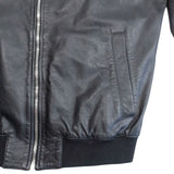 Gucci Leather Bomber Jacket - Men's 52