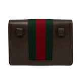 Gucci 'Sylvie' Floral Embroidered Leather Waist Bag