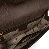 Gucci 'Sylvie' Floral Embroidered Leather Waist Bag