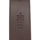 Gucci Dark Brown 'Marmont' Belt - 36