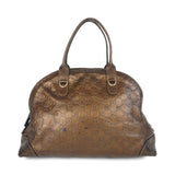 Gucci 'Metallic Guccissima' Bowling Bag