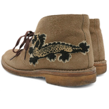 Gucci Embroidered 'Chukka' Boots - Men's 9