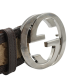 Gucci Monogram 'Interlocking G' Belt - 38