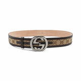 Gucci Monogram 'Interlocking G' Belt - 38