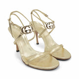 Gucci 'Double G' Heeled Sandal - Women's 8