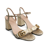 Gucci 'GG Marmont' Ankle Sandals - Women's 39