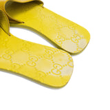 Gucci Yellow Slides - Women's 7.5