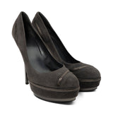 Gucci 'Zipper' Platform Pumps - Women's 36.5